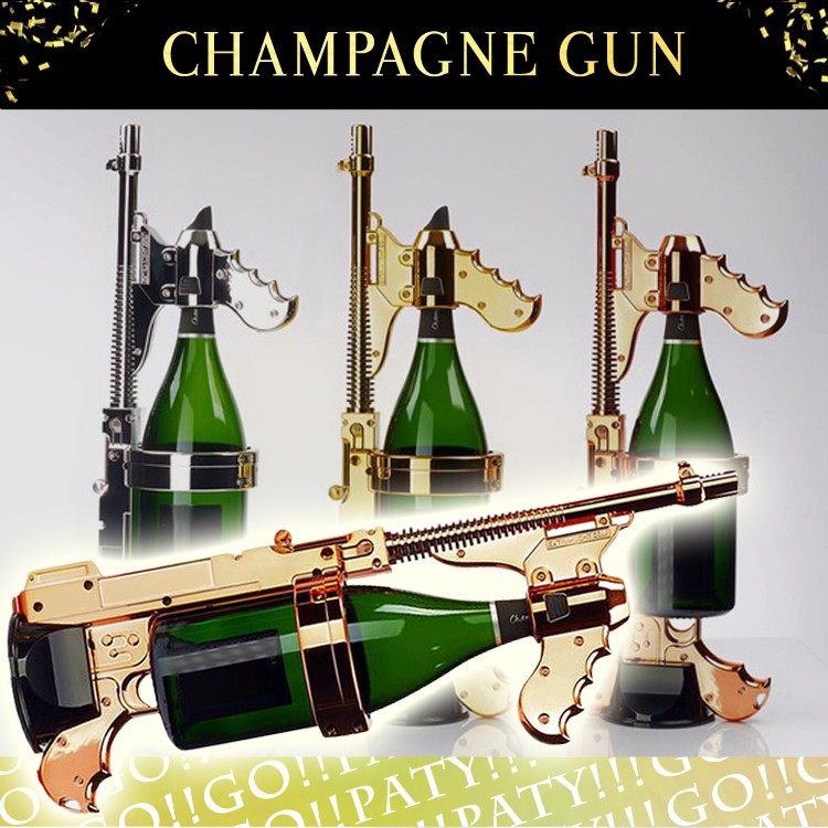 CHAMPAGNE GUN シャンパンガン シャンパンシャワー ドンペリ二ヨン ドンペリ モエ・エ・シャンドン ボトルホルダー ディスプレイ  インテリア雑貨