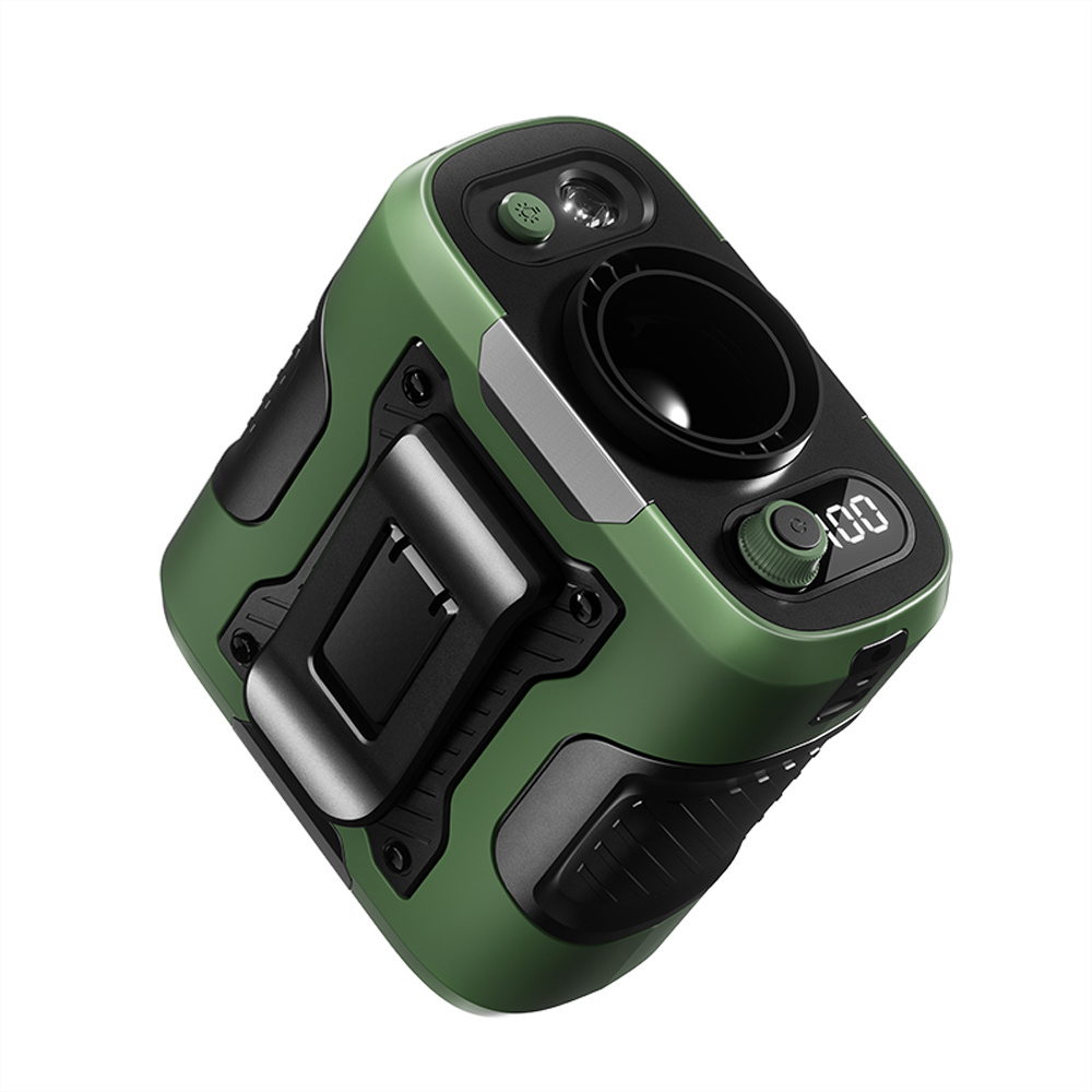 【正規品】 扇風機 小型 携帯扇風機 腰掛け扇風機 首かけ 100段階風量 ジェットファン 充電式 静音 強風 ワークマン 熱中症対策 通勤通学 屋外作業 アウトドア |  | 02