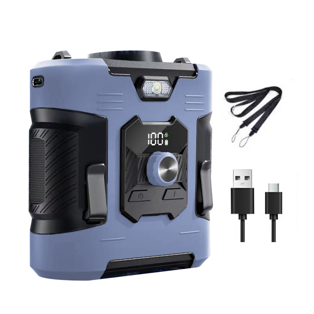 【正規品】 扇風機 小型 腰掛け扇風機 携帯扇風機 首かけ 100段階風量 8000mAh ジェットファン 静音 強風 ワークマン 熱中症対策 通勤通学 屋外作業 アウトドア |  | 01