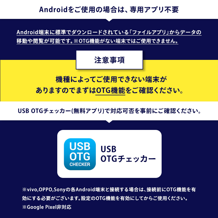 SDカードリーダー 64GB セット iPhone Android スマホ バックアップ