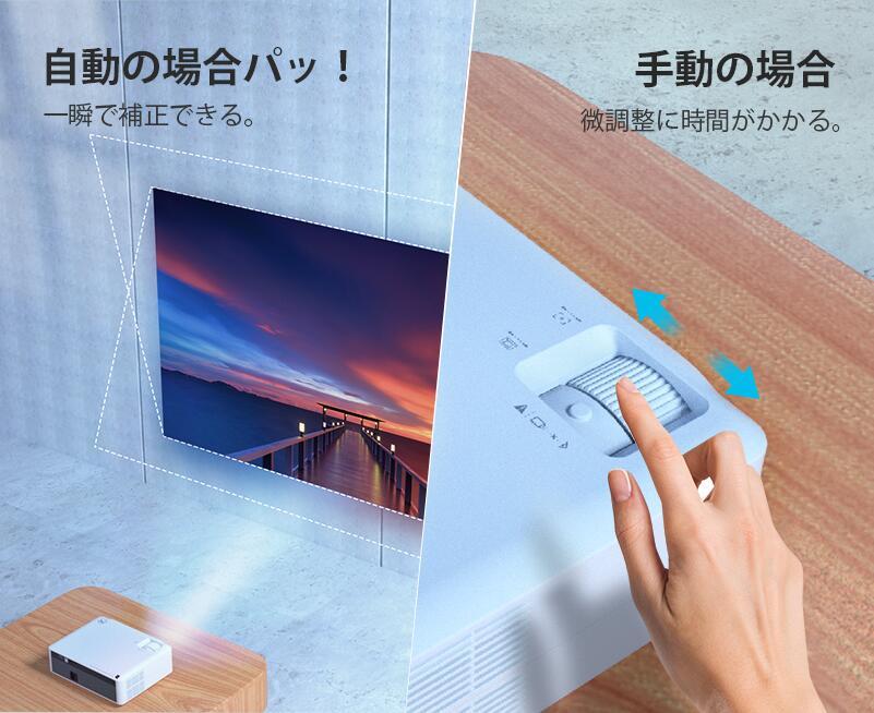 プロジェクター 家庭用 小型 スマホ VANKYO HD 6000ルーメン