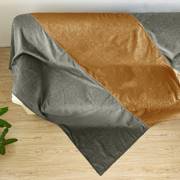 フリークロス マルチカバー ベッド ソファー 北欧 おしゃれ 長方形 シェニール織 光沢 高級 200×250 目隠し 韓国 インテリア | ブランド登録なし | 02