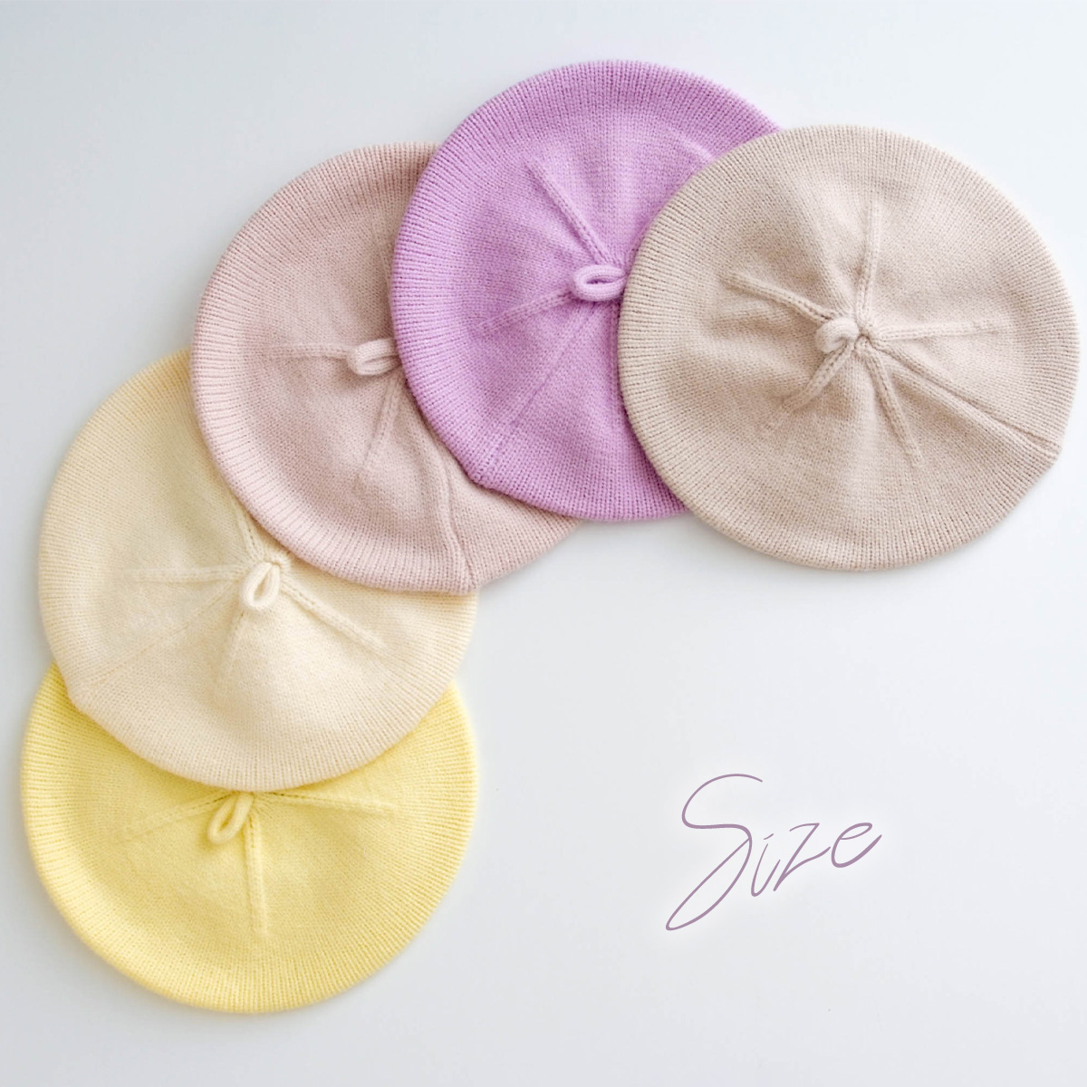 パステルカラー5色