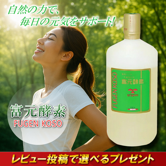 富元酵素 1000mL エンチーム 酵母菌 酵素 果汁 パイナップル