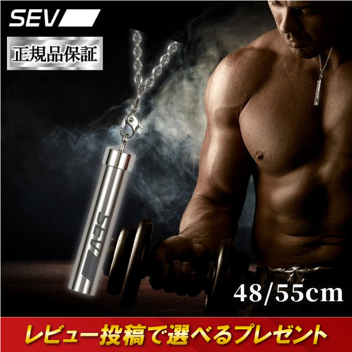 SEV（セブ） メタルネックレスα 48cm 55cm SEVネックレス スポーツ