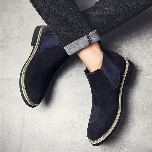 サイドゴアブーツ ショートブーツ メンズ チャッカブーツ 靴 シューズ