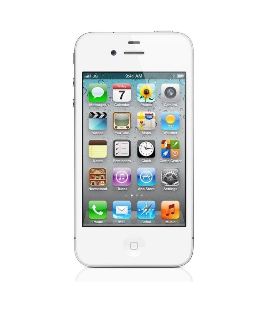 iPhone 4s 16GB apple ホワイト 中古 本体 美品 スマホ 判定