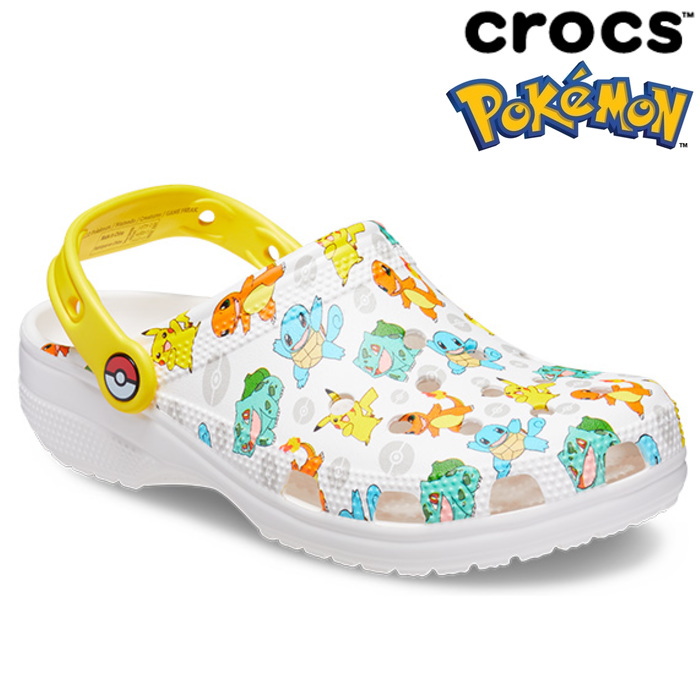 crocs クロックス メンズ レディース サンダル クラシック ポケモン 2.0 クロッグ 207765 Classic Pokemon 2 Clog カジュアル クロッグサンダル｜lib-ys