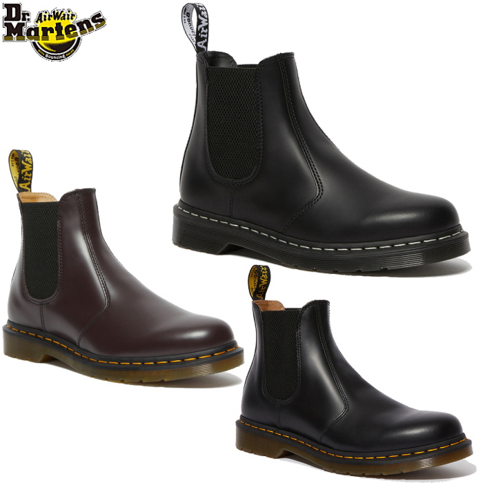ドクターマーチン 2976 SMOOTH LEATHER CHELSEA BOOTS BLACK