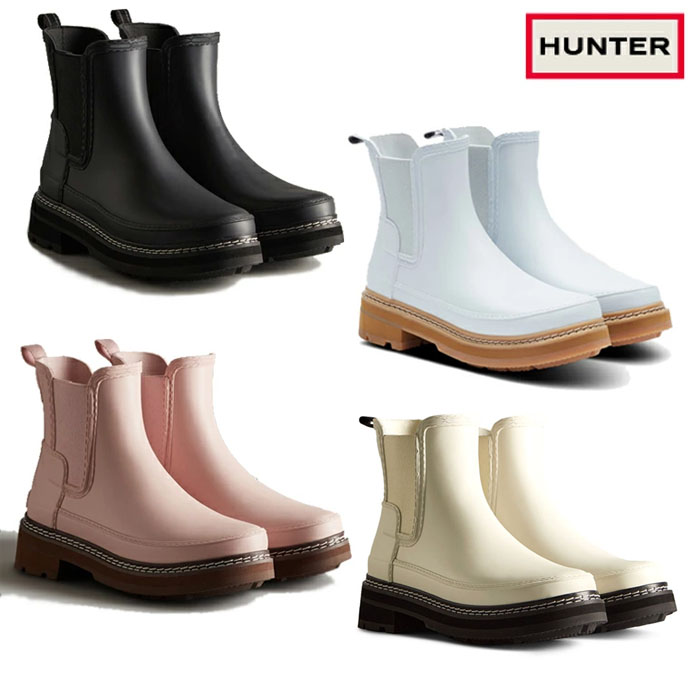 HUNTER ハンター レディース リファインド スティッチ ディテール チェルシー ブーツ WFS2100RMA REFINED DETAIL CHELSEA STITCH レインブーツ :hunter wfs2100rma:Lib ヤフーショップ