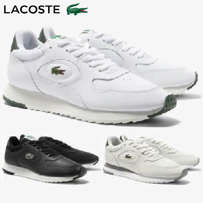 LACOSTE ラコステ 46SMA0012 LINETRACK 2231 SMA メンズ ローカットスニーカー ホワイト グリーン ブラック スポーツ レースアップ カジュアルシューズ :la 46sma0012:Lib ヤフーショップ