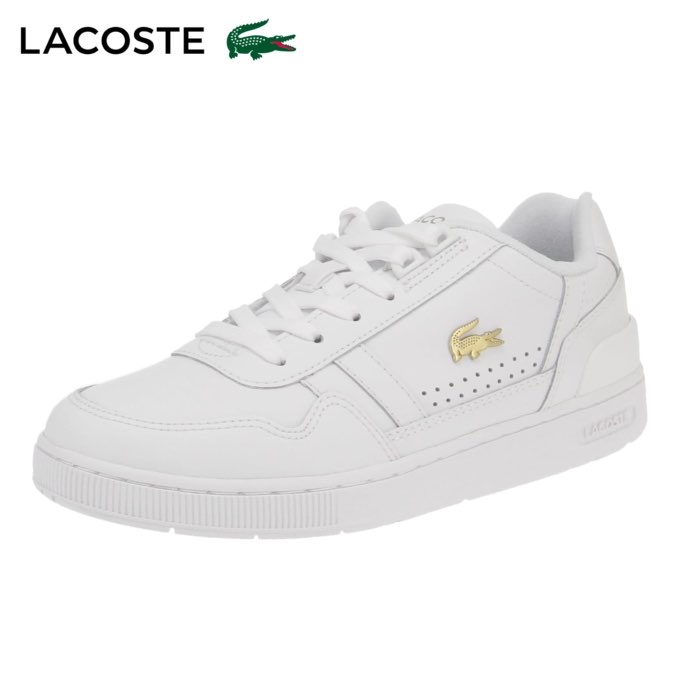 LACOSTE ���R�X�e 47SFA0060 T-CLIP 124 1 SFA ���f�B�[�X �X�j�[�J�[ �J�W���A�� �V���[�Y ���[�J�b�g �{�v �z���C�g �� �C