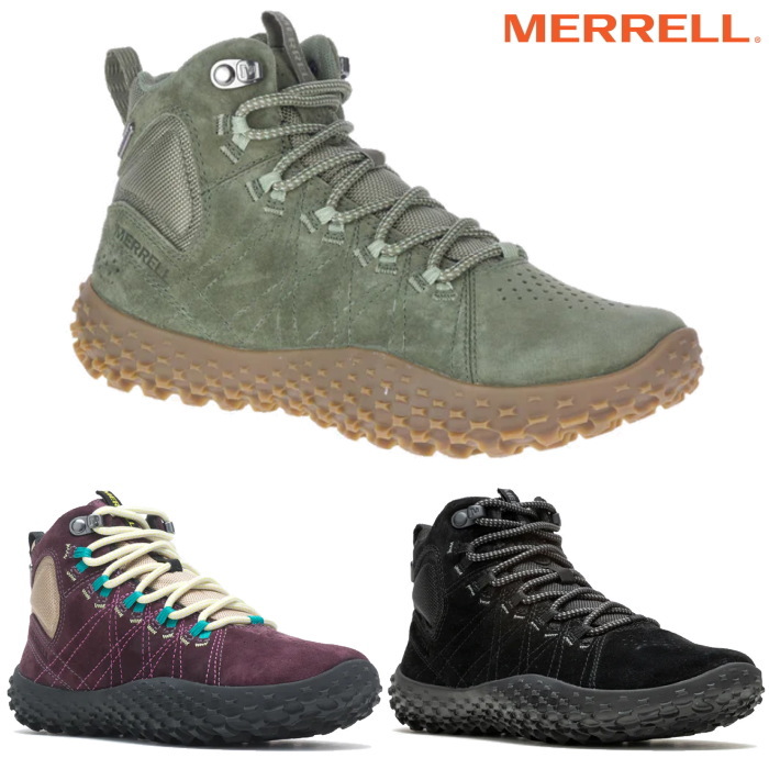 MERRELL メレル レディース スニーカー ラプト ミッド ウォータープルーフ アウトドアシューズ ハイキングシューズ 防水 WRAPT MID WATERPROOF｜lib-ys