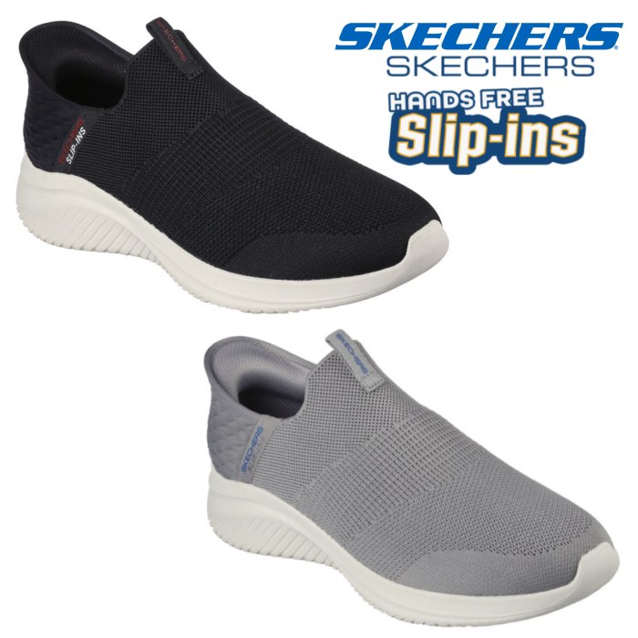 スケッチャーズ SKECHERS 232450 スリップインズ：ウルトラ フレックス 3.0 - スムース ステップ メンズ スリッポン 手を使わずに 履ける カジュアル 靴｜lib-ys