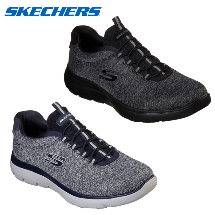 SKECHERS スケッチャーズ 52813W サミッツ - フォートン メンズ スニーカー スリッポン ワイドフィット ローカット カジュアル ランニング 靴｜lib-ys