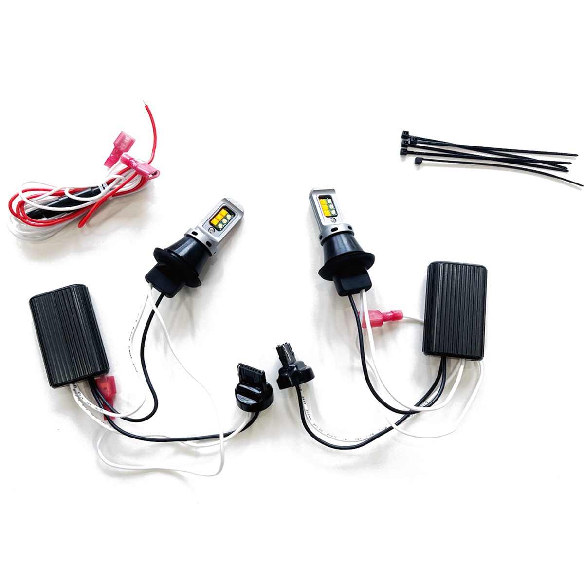 デリカ D5 前期 後期 LED ウィンカーポジション キット T20 ハイフラ防止 ダブル ピンチ部違い 抵抗内蔵 ポジション スモール 外装 カスタム パーツ |  | 04