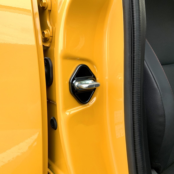 ドアロックカバー 汎用 外装 ドアストライカー ステンレス 4個セット アクセサリー |  | 04