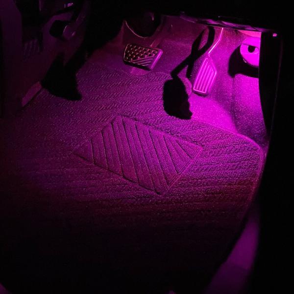 レクサス NX 200t 300h LED フットランプ インナーランプ 純正交換 2個 ブルー ホワイト ピンク レッド アイスブルー 内装 カスタム パーツ アクセサリー |  | 02