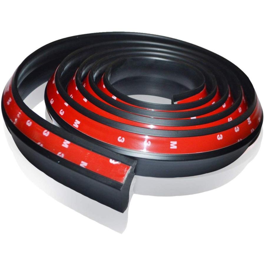 リップ スポイラー 車検対応 フロント ガリ傷防止 ラバー製 塗装可能 車 |  | 01