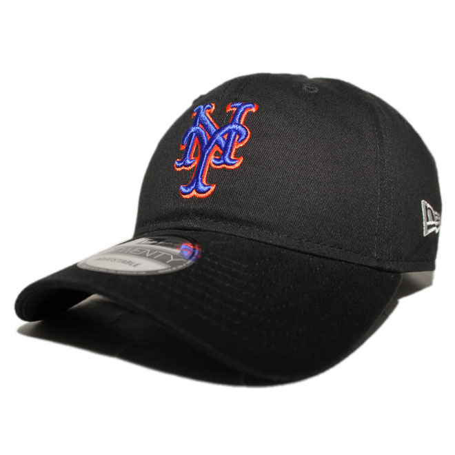 ニューエラ ストラップバックキャップ 帽子 NEW ERA 9twenty メンズ レディース MLB ニューヨーク メッツ bk｜liberalization｜02