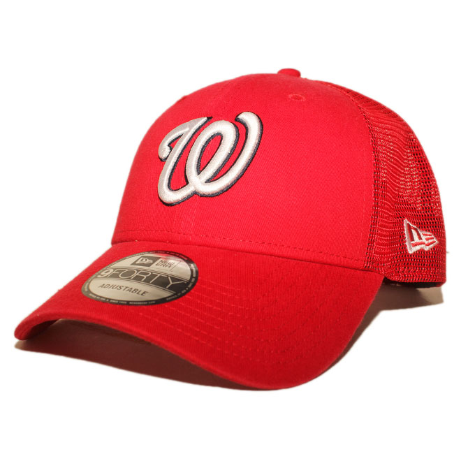 ニューエラ メッシュキャップ スナップバック 帽子 NEW ERA 9forty メンズ レディース MLB ワシントン ナショナルズ rd｜liberalization｜02