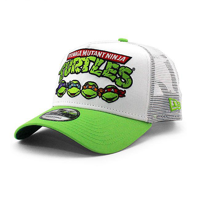 ニューエラ ティーンエイジ ミュータント ニンジャ タートルズ コラボ メッシュキャップ スナップバック 帽子 NEW ERA TURTLES 9forty メンズ レディース wt | 9FORTY | 01