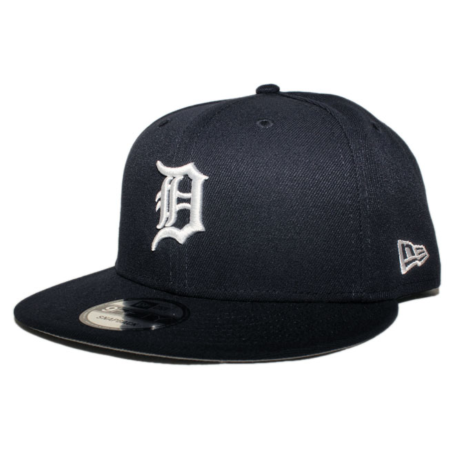 ニューエラ スナップバックキャップ 帽子 NEW ERA 9fifty メンズ レディース MLB デトロイト タイガース nv | NEW ERA | 01