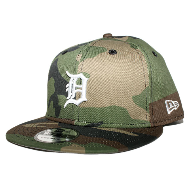 ニューエラ スナップバックキャップ 帽子 NEW ERA 9fifty メンズ レディース MLB デトロイト タイガース 迷彩 ol ptn | NEW ERA | 01