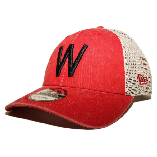 ニューエラ メッシュキャップ スナップバック 帽子 NEW ERA 9forty メンズ レディース MLB ワシントン セネタース rd｜liberalization｜02