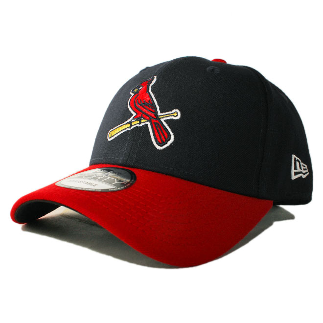 ニューエラ ストラップバックキャップ 帽子 NEW ERA 9forty メンズ レディース MLB セントルイス カージナルス nv｜liberalization｜02