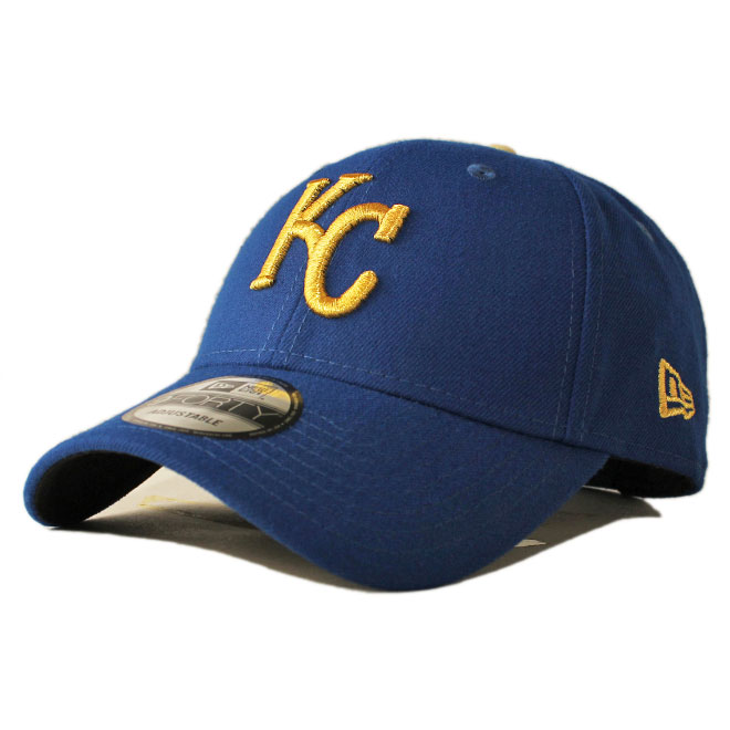 ニューエラ ストラップバックキャップ 帽子 NEW ERA 9forty メンズ レディース MLB カンザスシティ ロイヤルズ bl｜liberalization｜02