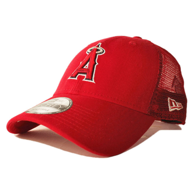 ニューエラ メッシュキャップ スナップバック 帽子 NEW ERA 9forty メンズ レディース MLB ロサンゼルス エンゼルス オブ アナハイム rd｜liberalization｜02