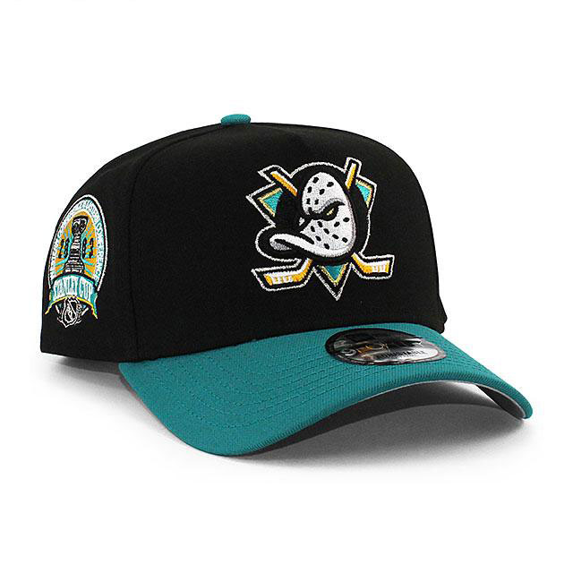 ニューエラ スナップバックキャップ 帽子 NEW ERA 9forty メンズ レディース NHL アナハイム ダックス bk | 9FORTY | 01