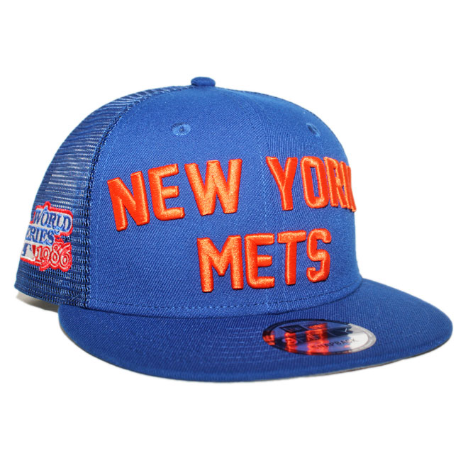 ニューエラ メッシュキャップ スナップバック 帽子 NEW ERA 9fifty メンズ レディース MLB ニューヨーク メッツ bl｜liberalization｜02