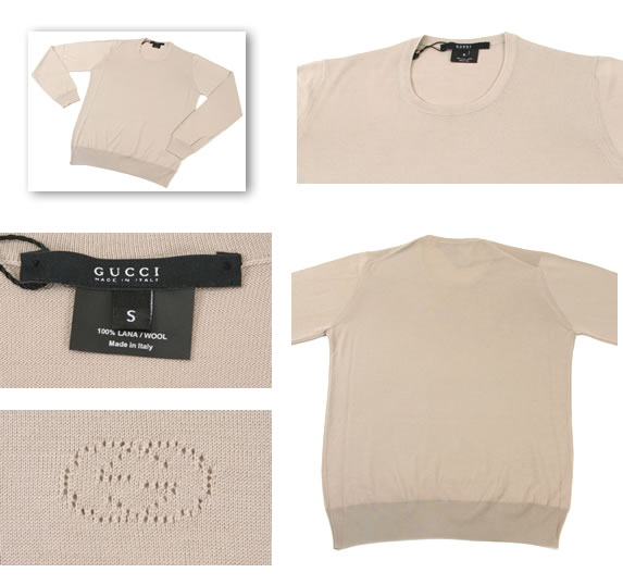 グッチ 丸首ニット(長袖) 131643-Z2242-9530