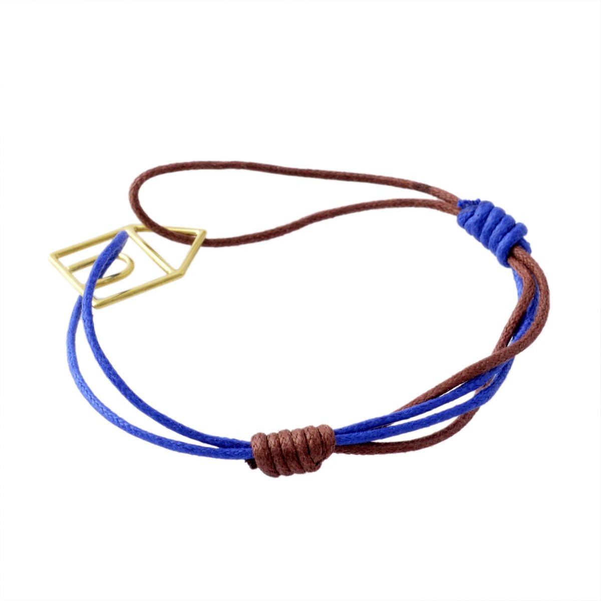 アリータ ALIITA CASTIA PURA CORD BRACELET 9KYG カシータ 家モチーフ コード ブレスレット
