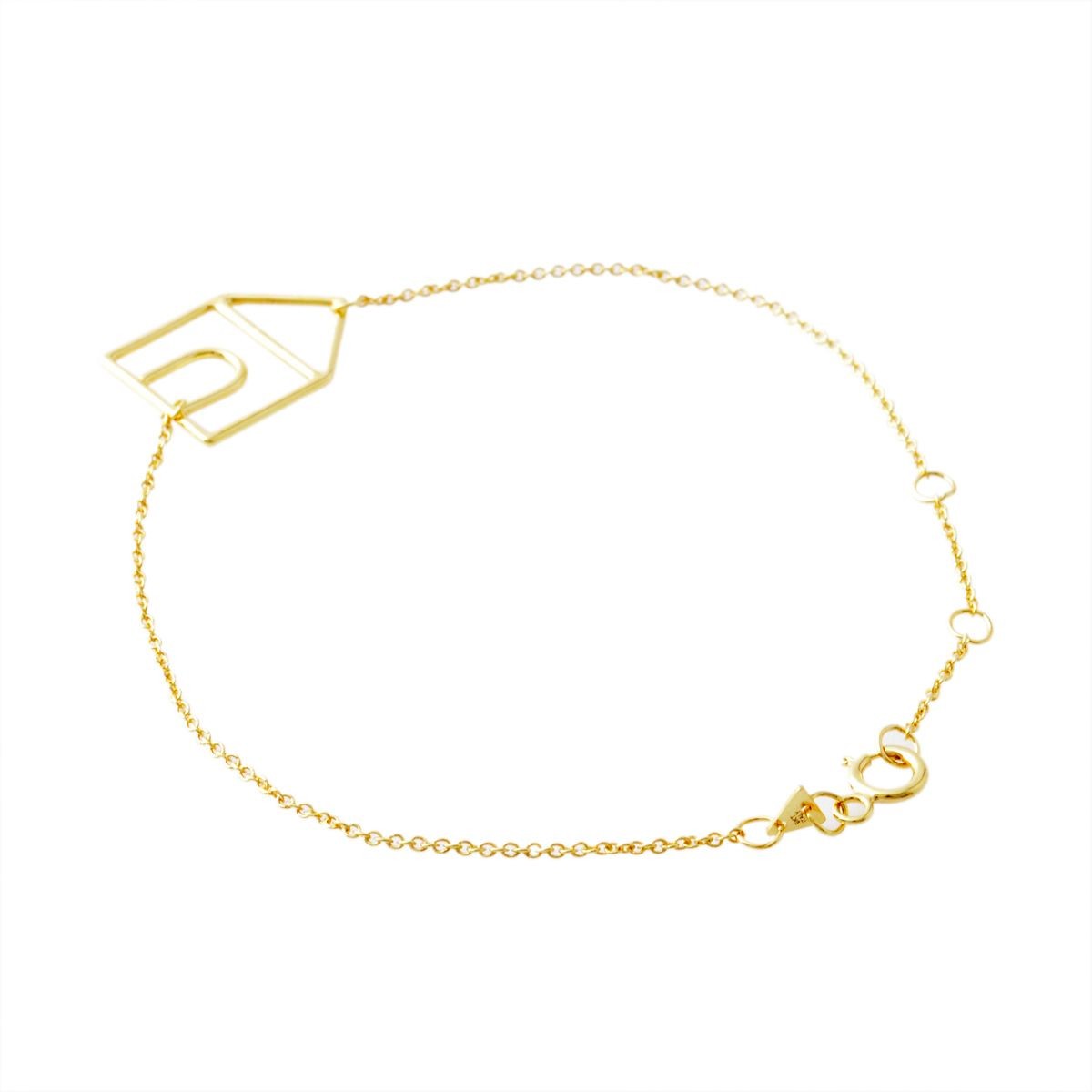 アリータ ALIITA CASTIA PURA CHAIN BRACELET 9KYG カシータ 家モチーフ ブレスレット