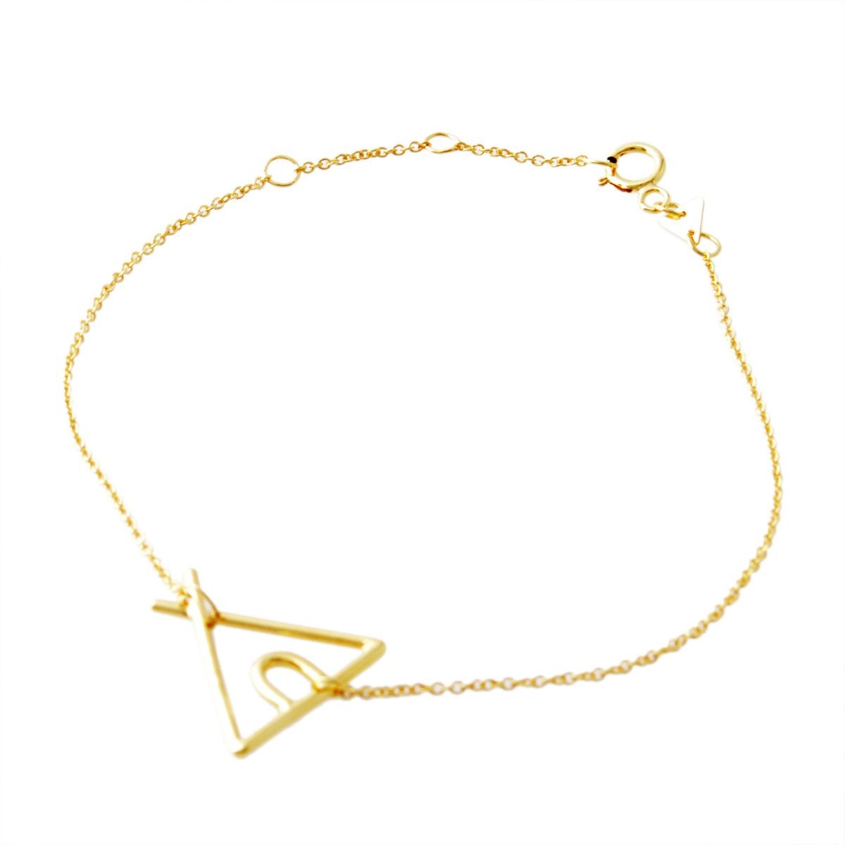 アリータ ALIITA TIPI PURA CHAIN BRACELET 9KYG ティピ テント 小屋モチーフ  ブレスレット