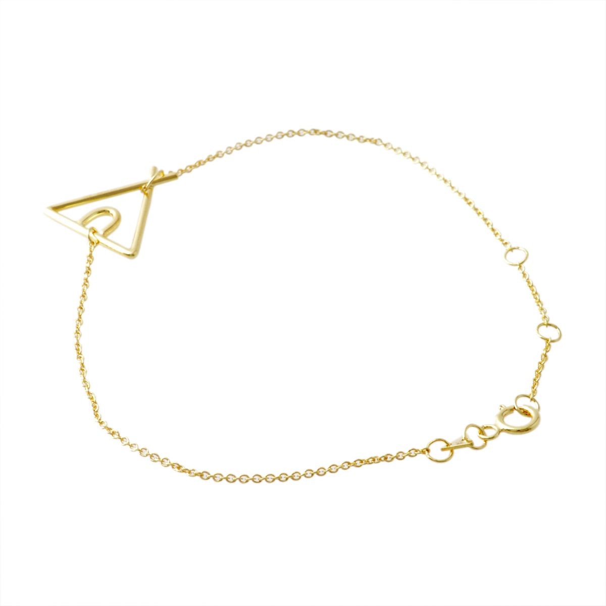 アリータ ALIITA TIPI PURA CHAIN BRACELET 9KYG ティピ テント 小屋モチーフ  ブレスレット