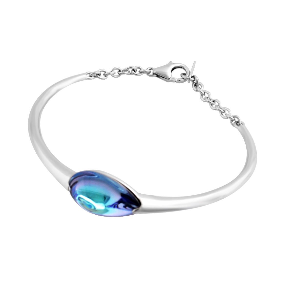 バカラ Baccarat 2808432  しずく型 ブレスレット Small FLEURS DE PSYDELIC