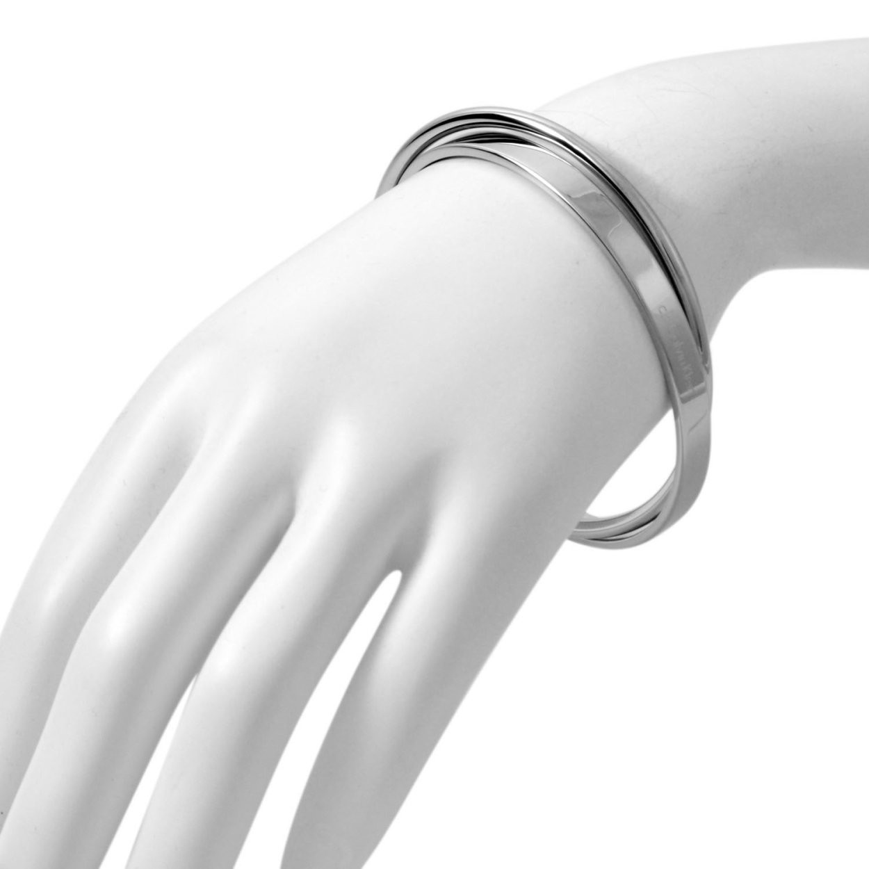 カルバンクライン Calvin Klein KJ63AB0101XS 2連 バングル ブレスレット XSサイズ CLOS COIL