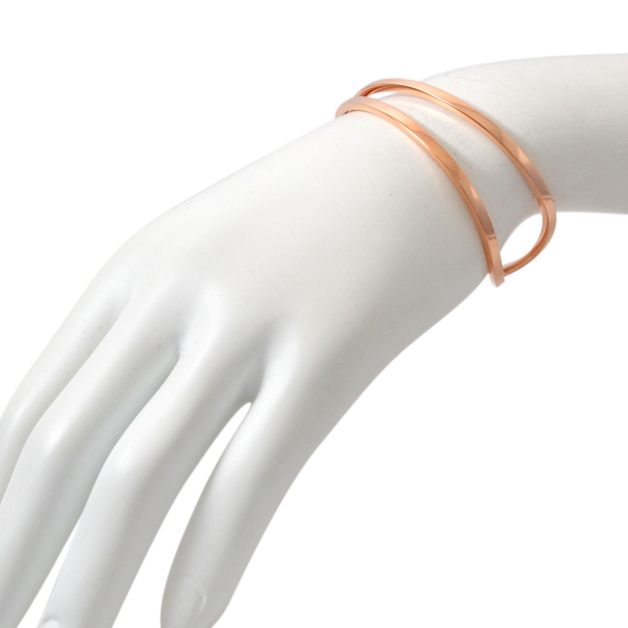 カルバンクライン Calvin Klein KJ6VPF10010S 2連 カフ バングル Sサイズ OPEN OUTLINE