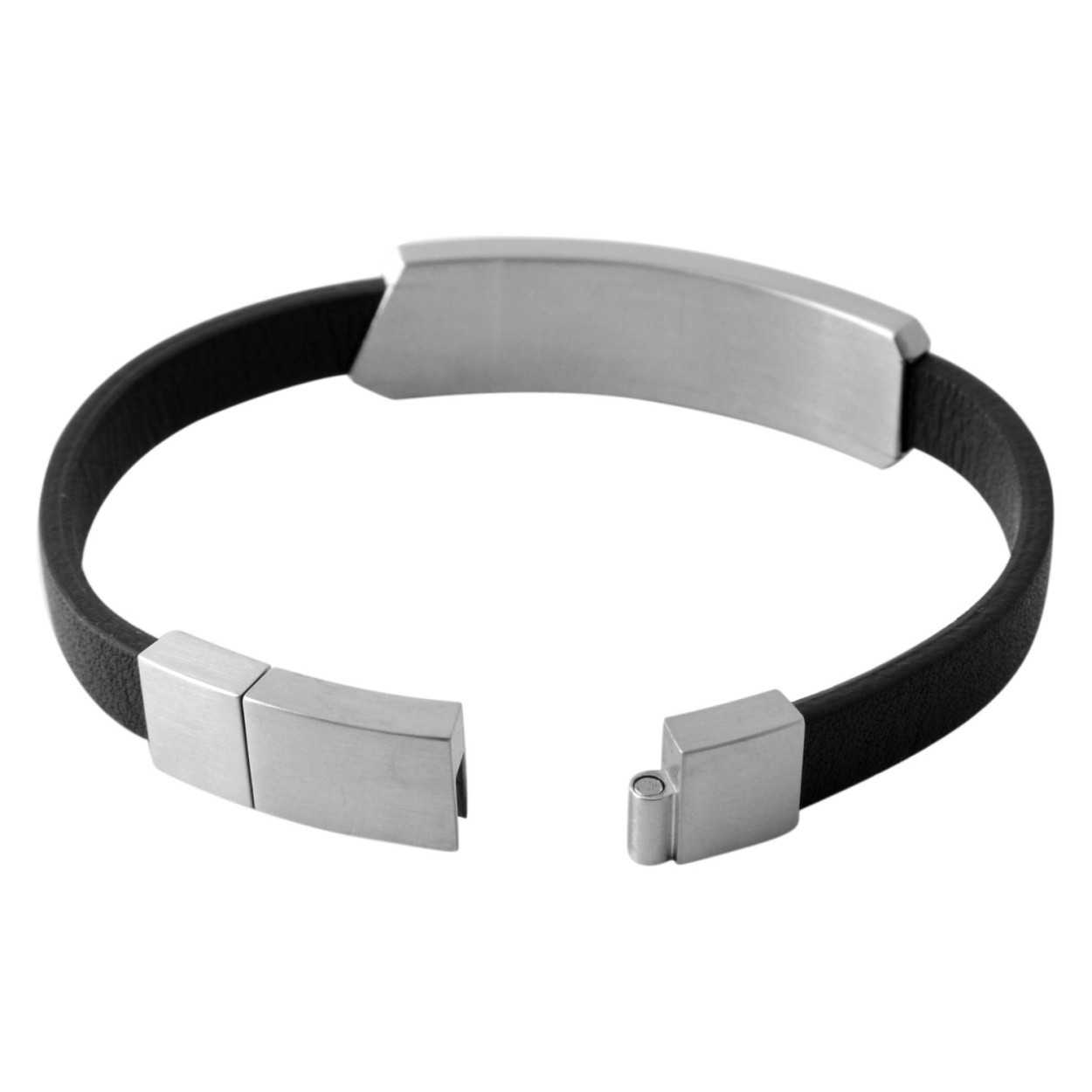 カルバンクライン Calvin Klein KJ4MBB090100 レザー ブレスレット Mサイズ BUMP