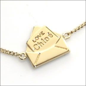 クロエ アクセサリー  レター モチーフ ブレスレット ゴールド 2B0692 CE9/091