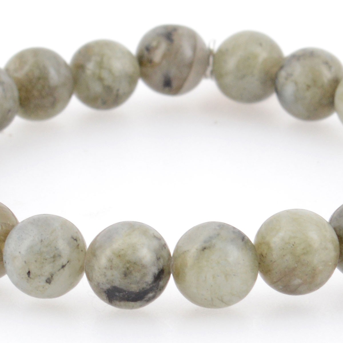 チャンルー CHAN LUU BSM-1552 LAB メンズ ストレッチ ブレスレット フリーメイソン プロビデンスの目 チャーム付 ラブラドライト