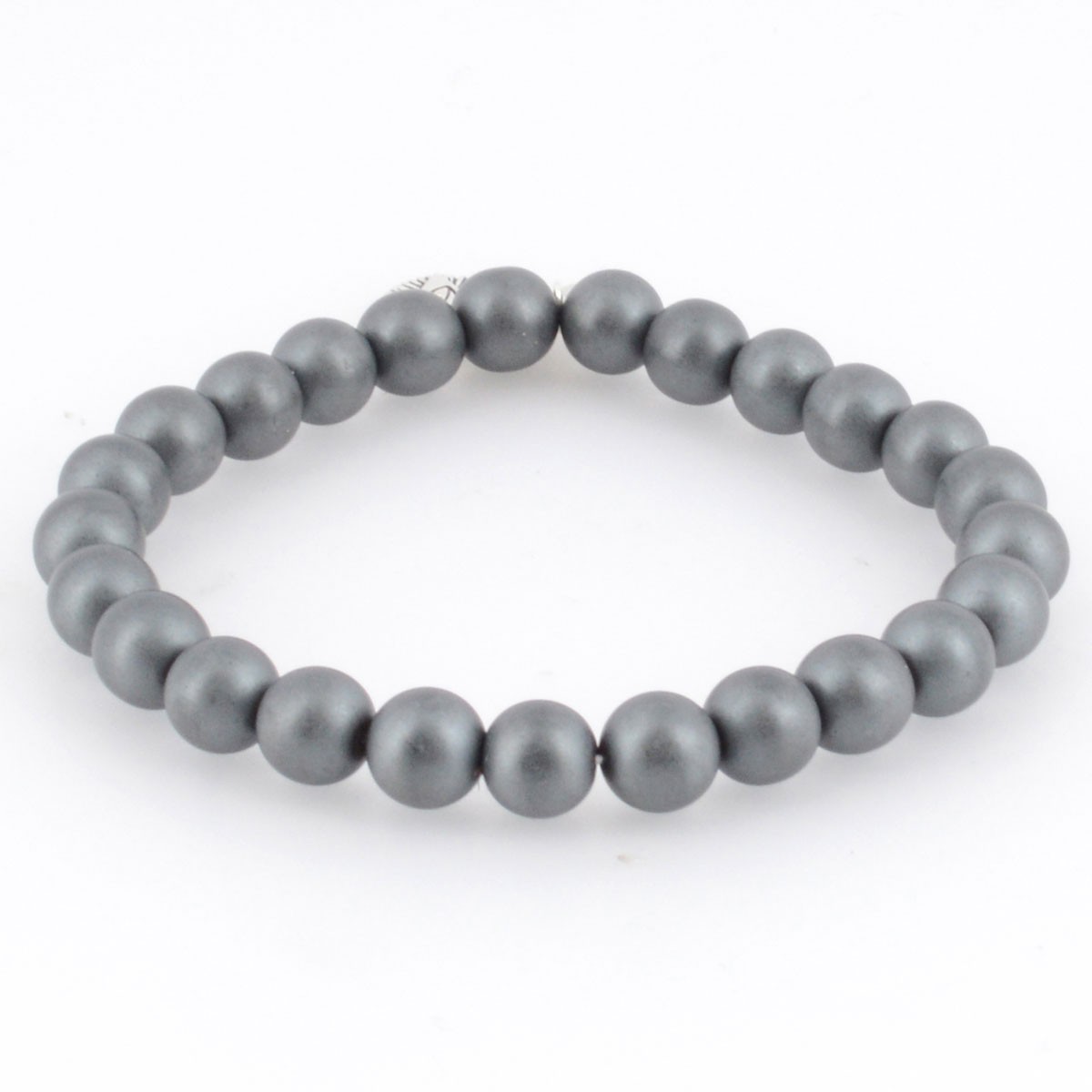 チャンルー CHAN LUU BSM-1552 M HMT メンズ ストレッチ ブレスレット フリーメイソン プロビデンスの目 チャーム付 マットヘマタイト