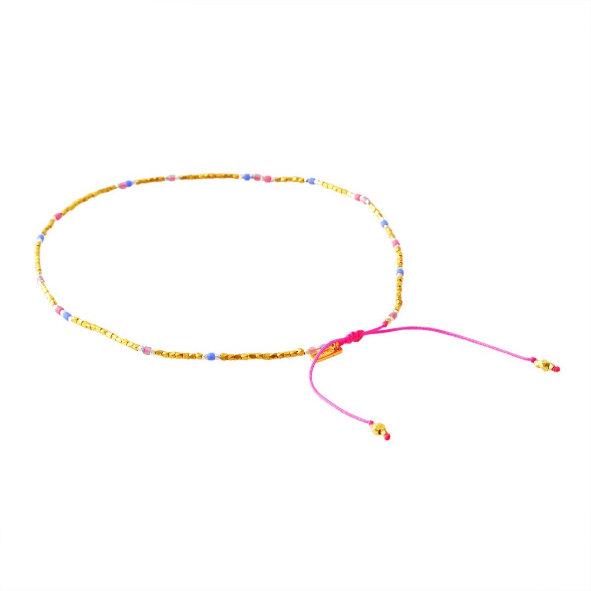 チャンルー CHAN LUU AKG-1093 FDG MIX Anklet シードビーズ アンクレット (足首用）