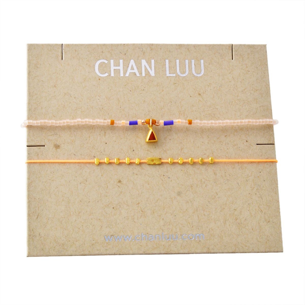 チャンルー CHAN LUU BG-5254 NCT MIX Dainty Bracelet シングルブレスレット 2本セット