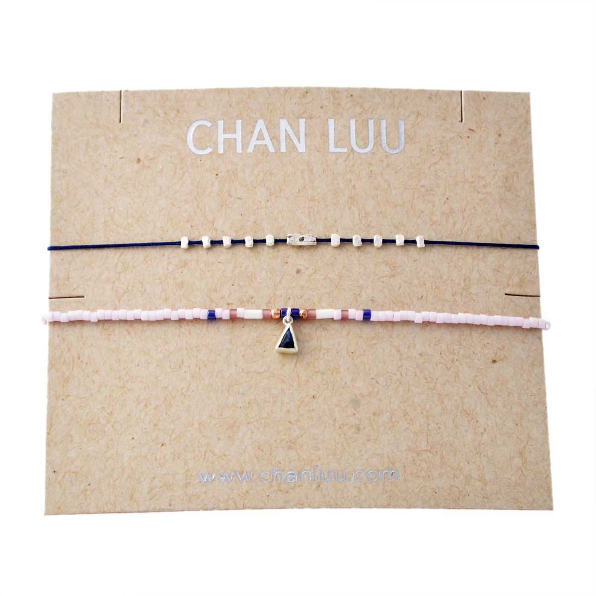 チャンルー CHAN LUU BS-5254 LMG MIX Dainty Bracelet シングルブレスレット 2本セット