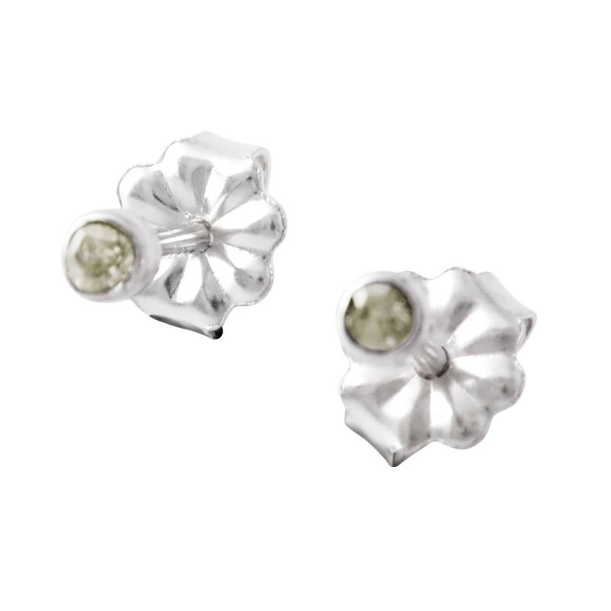 チャンルー CHAN LUU ESF-4499 SV  シャンパン ダイアモンド 0.10ct スタッド ピアス